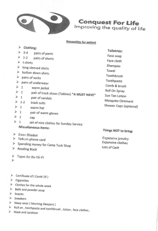 necessities for patience Image